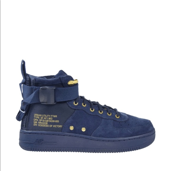 Nike Other - Nike Air Force 1 Leather and Canvas midi